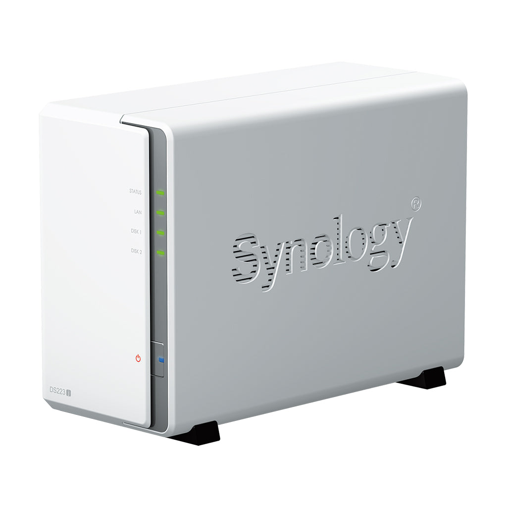 Synology DiskStation DS223j – 2-Bay / Realtek RTD1619B / 1GB RAM / USB / LAN / 2-Year Warranty