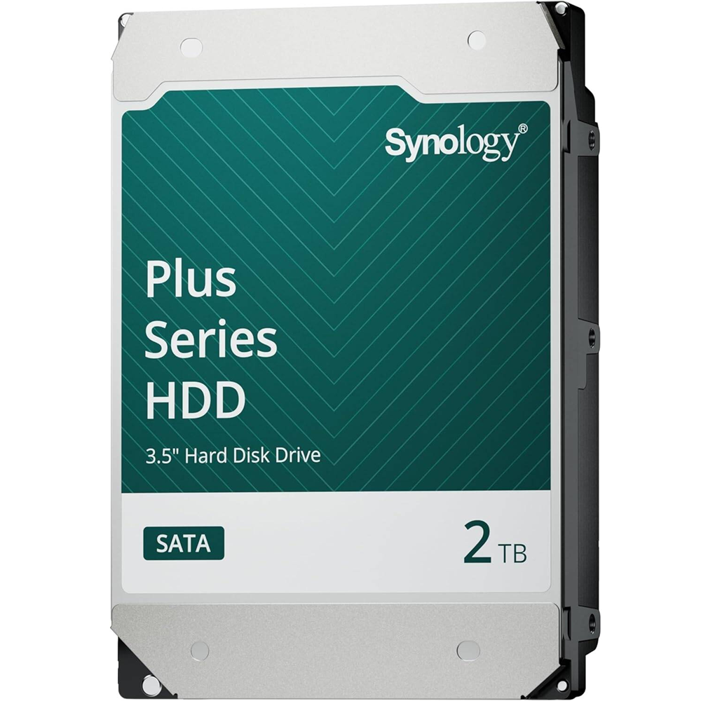 Synology HAT33002T – 2TB Plus Series HDD / SATA / 5400 RPM / 512MB Cache / 3-Year Warranty