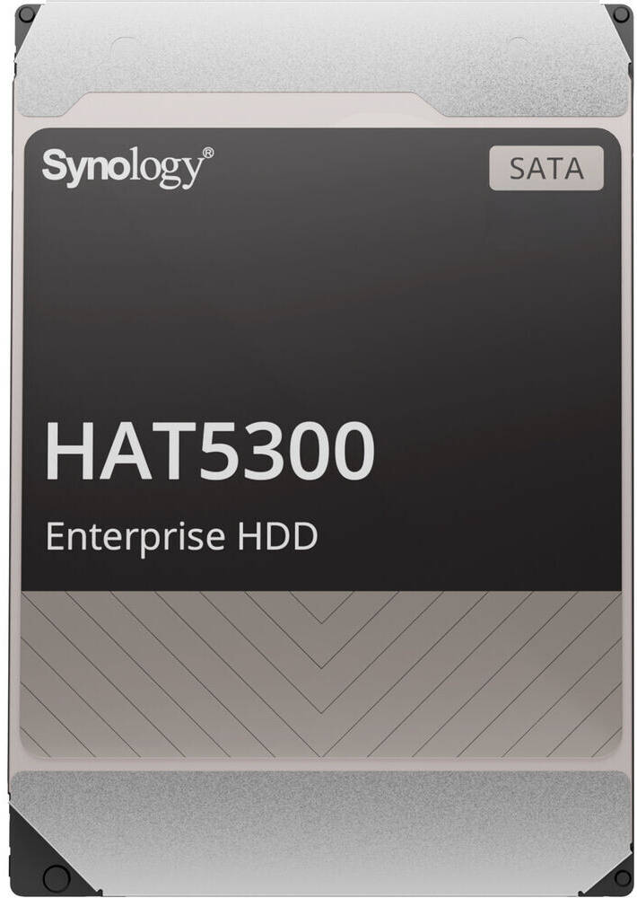 Synology HAT531020T – 20TB Enterprise HDD / SATA / 7200 RPM / 512MB Cache / 5-Year Warranty