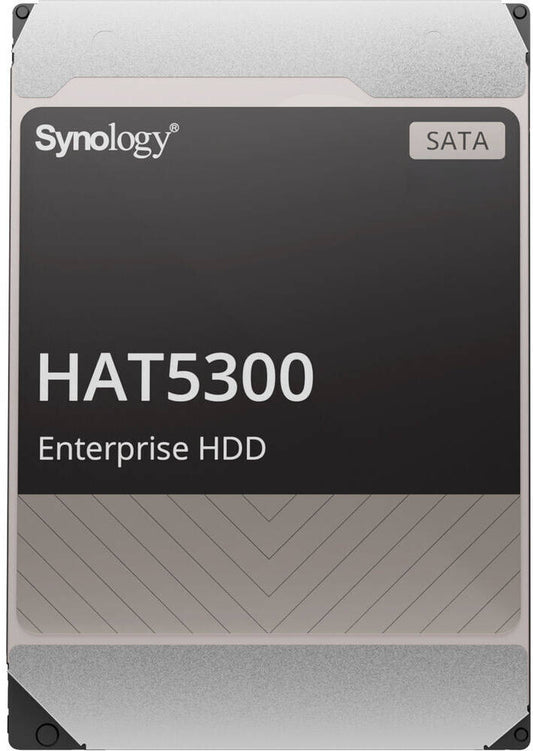 Synology HAT53208T – 8TB Enterprise HDD / SATA / 7200 RPM / 512MB Cache / 5-Year Warranty