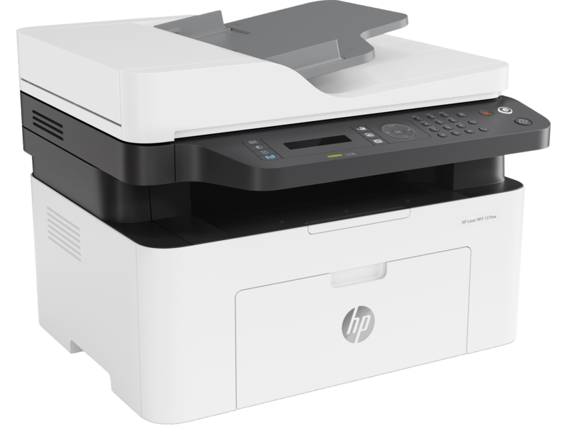 HP Laser MFP 137fnw Printer - 20ppm / 1200dpi / A4 / USB / LAN / Wi-Fi / FAX / Mono Laser