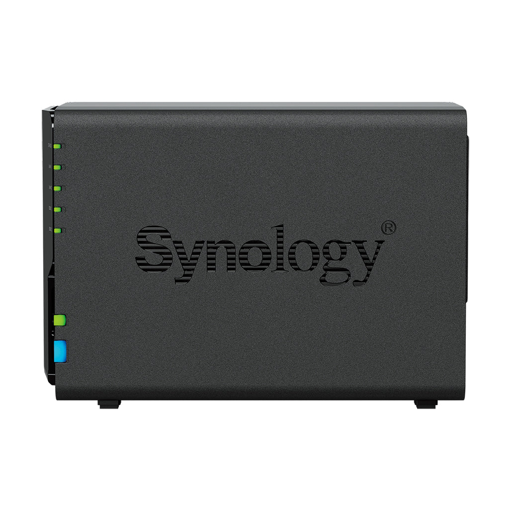 Synology DiskStation DS224+ – 2-Bay / Intel Celeron J4125 / 2GB RAM / USB / LAN / 2-Year Warranty