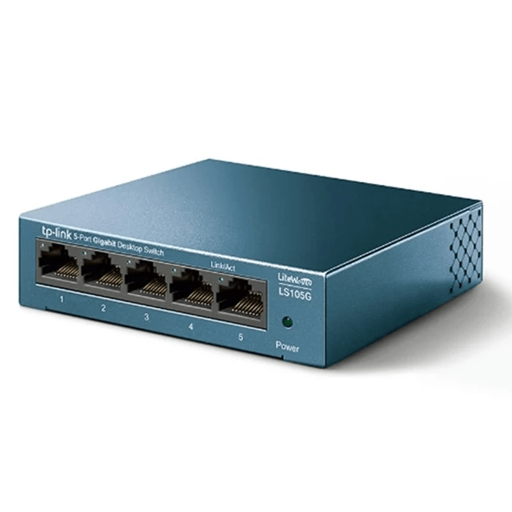TP-Link LS105G 5-Port 10/100/1000Mbps Desktop Network Switch