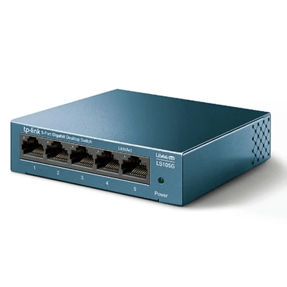 TP-Link LS105G 5-Port 10/100/1000Mbps Desktop Network Switch