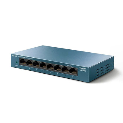 TP-Link LS108G 8 Port Gigabit Desktop Switch Metal