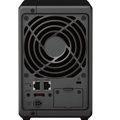 Synology DiskStation DS723+ – 2-Bay / AMD Ryzen R1600 / 2GB RAM / USB / LAN / 3-Year Warranty