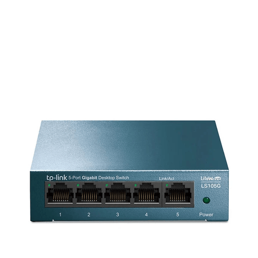 TP-Link LS105G 5-Port 10/100/1000Mbps Desktop Network Switch