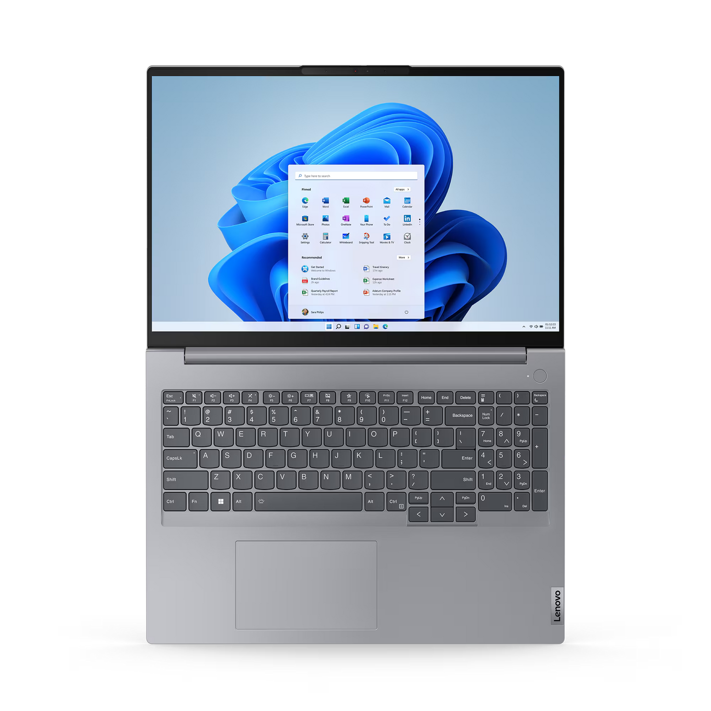 Lenovo ThinkBook 16 Gen 6 - i5-13th Gen / 8GB / 512GB SSD / Integrated / DOS / 1 Year Warranty / Arctic Grey - Laptop