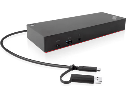 Lenovo ThinkPad Hybrid USB-C 135 W Docking Station - USB-C / USB 3.1 / USB 2.0 / DisplayPort / HDMI / LAN