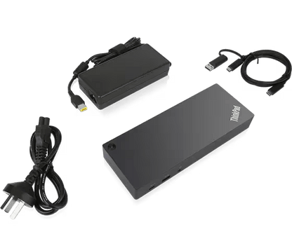 Lenovo ThinkPad Hybrid USB-C 135 W Docking Station - USB-C / USB 3.1 / USB 2.0 / DisplayPort / HDMI / LAN