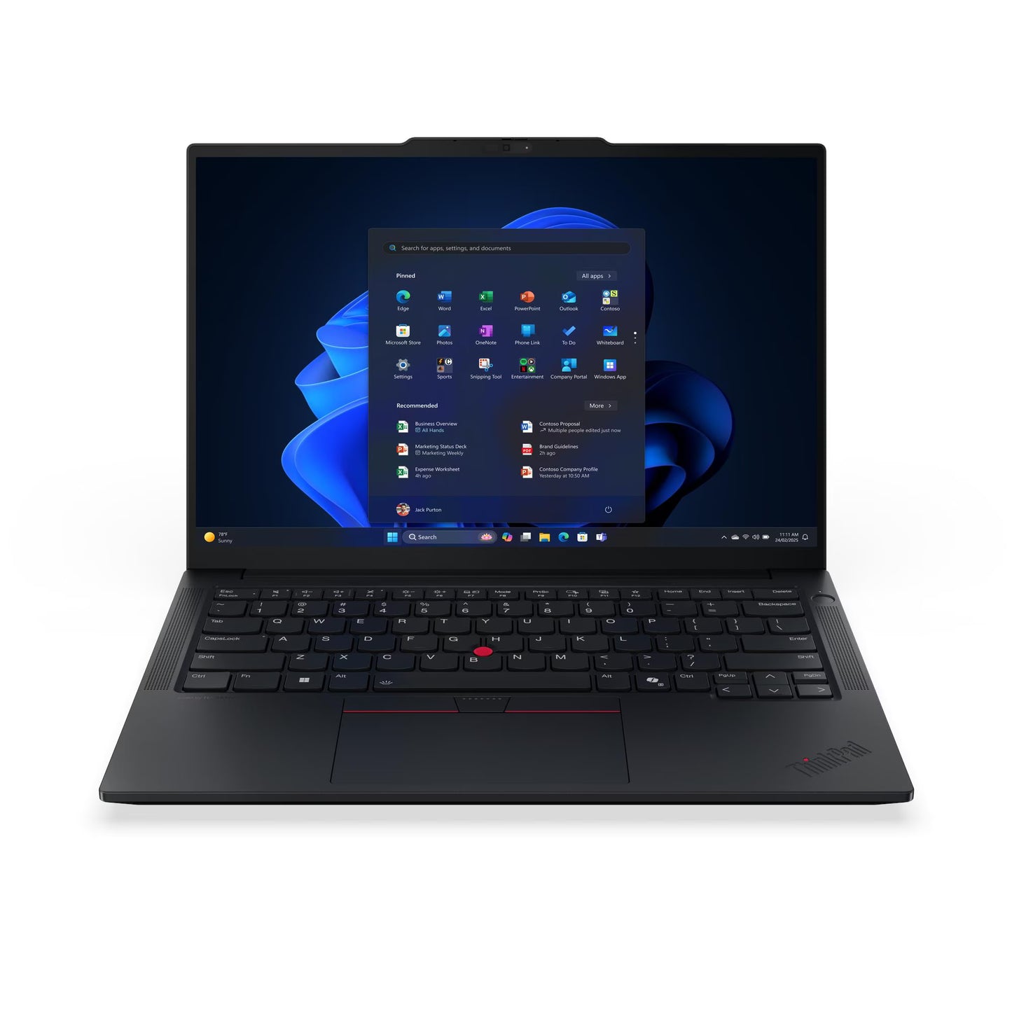 Lenovo ThinkPad E16 Gen 3 – Intel Core Ultra 7 255H / 32GB RAM / 1TB SSD / DOS / 1-Year Warranty