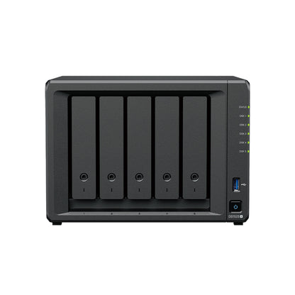 Synology DiskStation DS1525+ – 5-Bay / AMD Ryzen V1500B / 8 GB RAM / USB / LAN / 3-Year Warranty