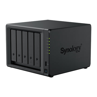 Synology DiskStation DS1525+ – 5-Bay / AMD Ryzen V1500B / 8 GB RAM / USB / LAN / 3-Year Warranty