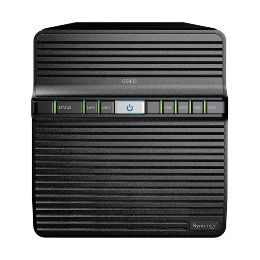 Synology DiskStation DS423 – 4-Bay / Realtek RTD1619B / 2GB RAM / USB / LAN / 2-Year Warranty