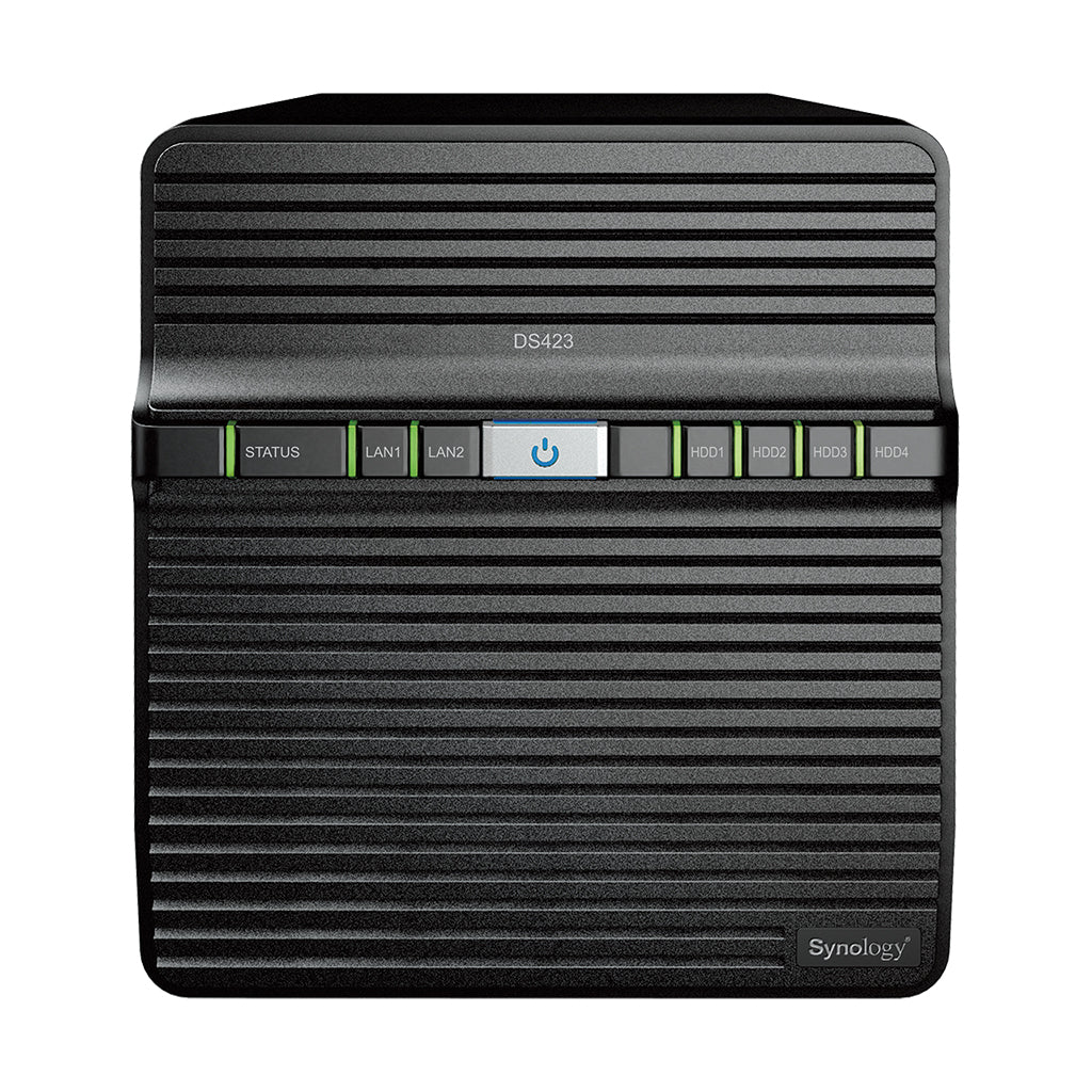 Synology DiskStation DS423 – 4-Bay / Realtek RTD1619B / 2GB RAM / USB / LAN / 2-Year Warranty