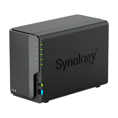 Synology DiskStation DS224+ – 2-Bay / Intel Celeron J4125 / 2GB RAM / USB / LAN / 2-Year Warranty