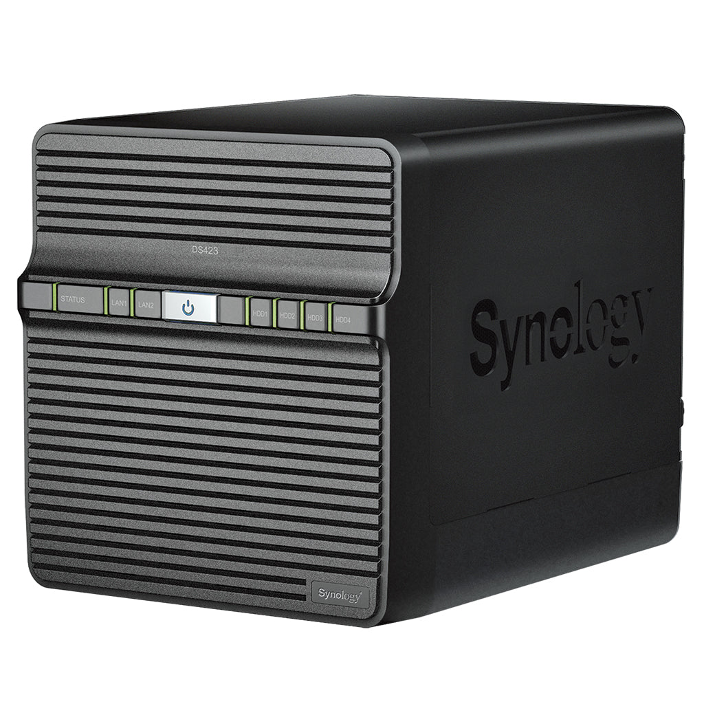 Synology DiskStation DS423 – 4-Bay / Realtek RTD1619B / 2GB RAM / USB / LAN / 2-Year Warranty